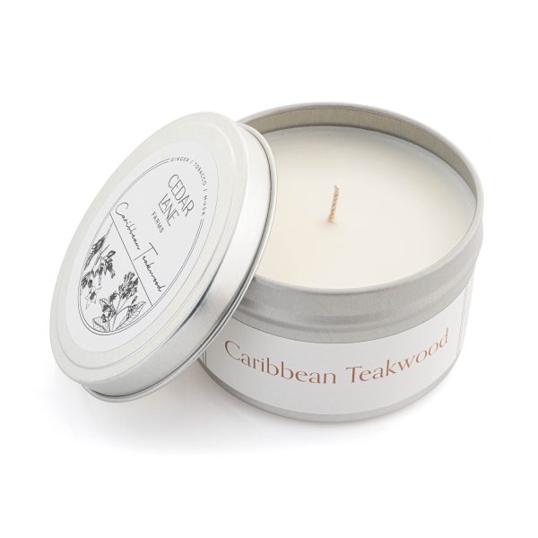 Candle 8OZ_Caribbean Teakwood