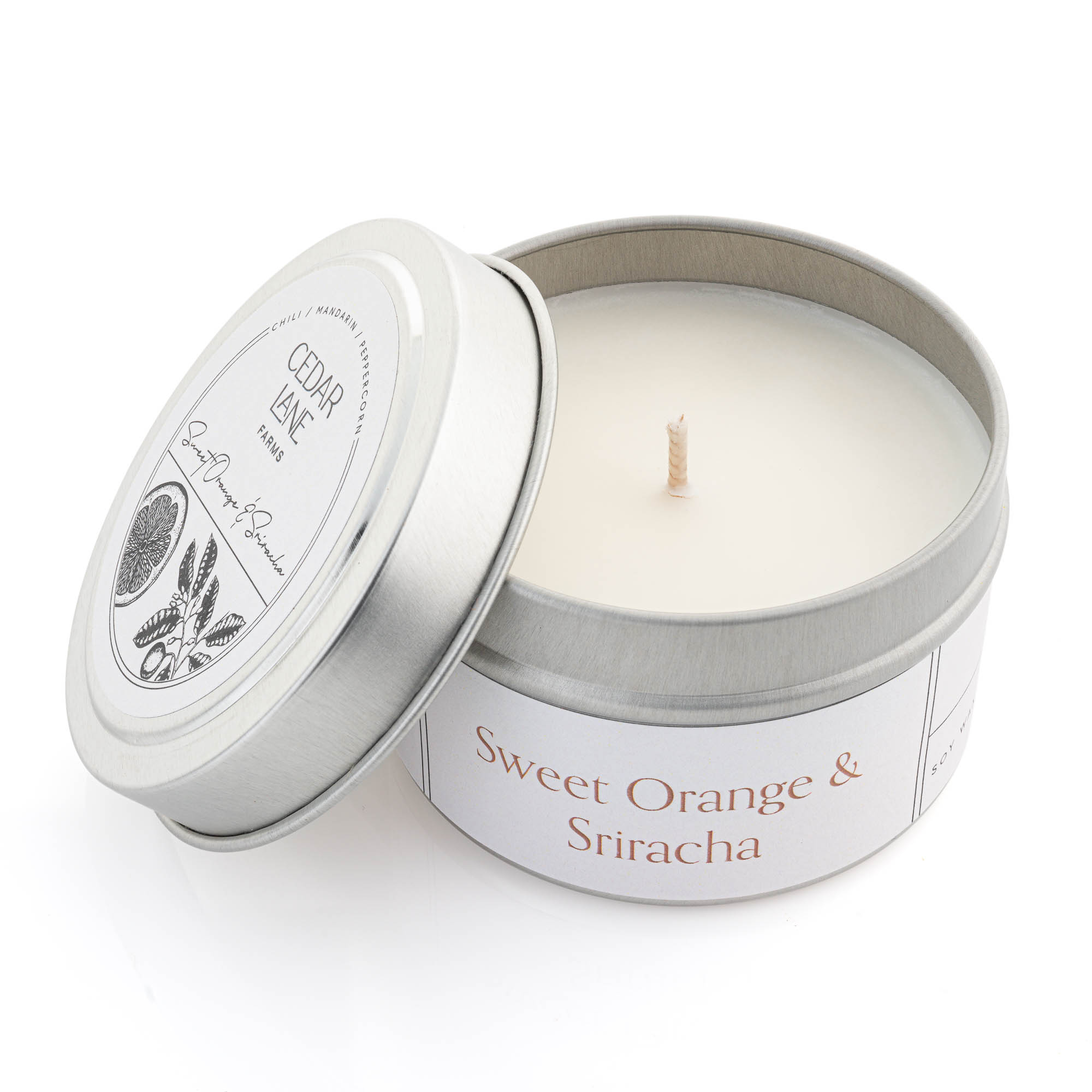 Candle 4OZ_Sweet Orange Sriracha